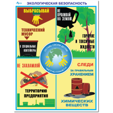Плакат "Экологическая безопасность"