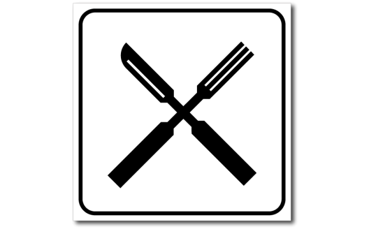 Знак "Ресторан"
