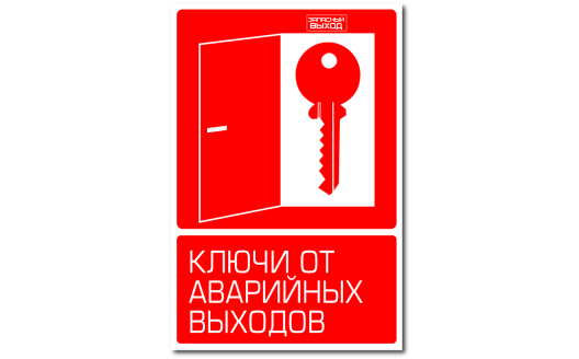 Знак "Ключи от дверей"