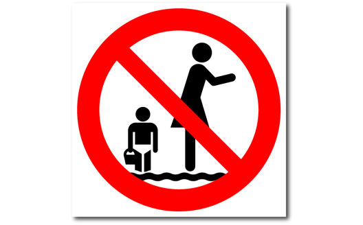 Знак "Для пляжных зон и водоемов"