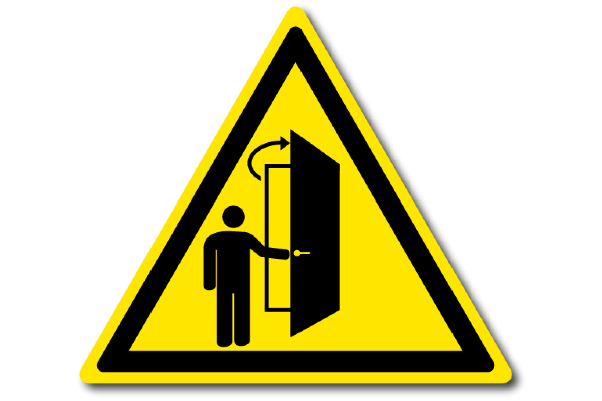 Знак осторожно. Знак осторожно дверь. Табличка предупреждающая об опасности открывания дверей. Осторожно дверь табличка.